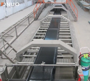 Ligne de production de panneaux de toiture en fibre de verre monocouche, de canaux d'eau et de gouttières en composite FRP - Product Image 1