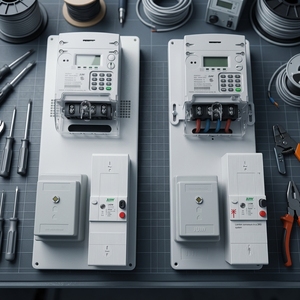 Boîtier de <span class=keywords><strong>compteur</strong></span> électrique JUNW avec disjoncteur PG et boîte à fusibles pour le Burkina Faso, le Bénin et les pays africains - Product Image 6