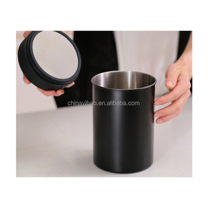 Boîte à café en acier inoxydable <span class=keywords><strong>Airscape</strong></span> sous vide automatique noir mat avec fonctionnement à un bouton - Product Image 6