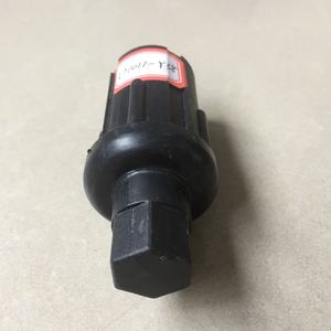 1-1/2 ''38mm עגול שחור תרמופלסטיים מתכוונן Hex רגליים הכנס עבור רהיטים - Product Image 3