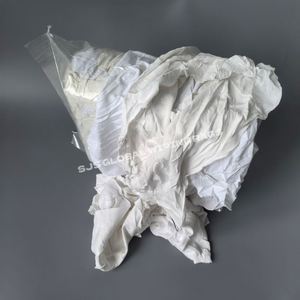 Trapos de Limpieza para Taller, Trapos Industriales para Limpiar Aceite, Trapos de Felpa Blancos 100% Algodón - Product Image 1