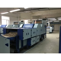Machine à ouvrir à double rouleau pour la laine/le cachemire, élimine les poils grossiers et les impuretés, produit des fibres moelleuses