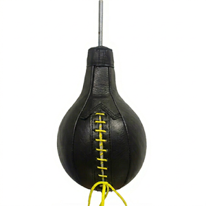Balón de Boxeo Personalizado de Cuero Genuino al por Mayor, Bolsa de Velocidad para Fitness con Impresión Personalizada, Inflable, para Entrenamiento de Boxeo LPB-0012 - Product Image 1