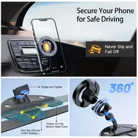 Penyangga Ponsel Magnetik Magsafe untuk Slot CD Mobil, Braket Universal untuk iPhone