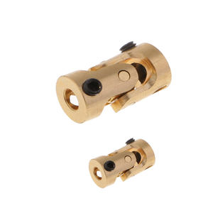 Acoplador de metal personalizado Acoplamiento de eje de junta en U Conector de motor Junta <span class=keywords><strong>universal</strong></span> Productos de transmisión de energía de latón - Product Image 4