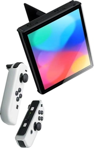 Consola OLED de 32 GB con Joysticks Azul Neón y Controles de Juego, 100% en Oferta - Product Image 5