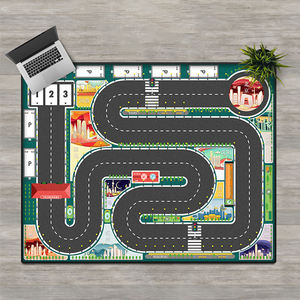 Tapete <span class=keywords><strong>de</strong></span> <span class=keywords><strong>Juego</strong></span> <span class=keywords><strong>de</strong></span> Tráfico Vial Personalizado <span class=keywords><strong>de</strong></span> Fábrica 88RC 812, Tapete <span class=keywords><strong>de</strong></span> <span class=keywords><strong>Juego</strong></span> <span class=keywords><strong>de</strong></span> Estacionamiento <span class=keywords><strong>de</strong></span> Automóviles <span class=keywords><strong>de</strong></span> Tráfico Urbano a Escala 1/32, Tapete <span class=keywords><strong>de</strong></span> Gateo Suave Antideslizante para Bebés - Product Image 6