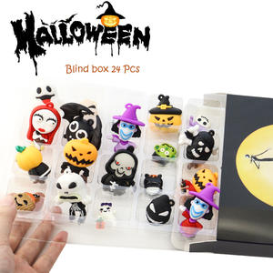 ปฏิทินการถือกำเนิดของวันฮาโลวีน24ชิ้นกล่องปริศนาสยองขวัญพร้อมตัวเลข PVC ขนาดเล็กของฝันร้ายก่อนวันคริสต์มาส Sally Sally PVC ของเล่นสำหรับเด็ก - Product Image 4