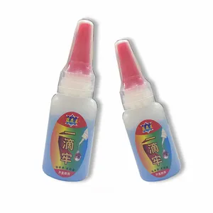Gel control super clean blue glue plastic 50g bottle with fast adhesive for plastic and crafts