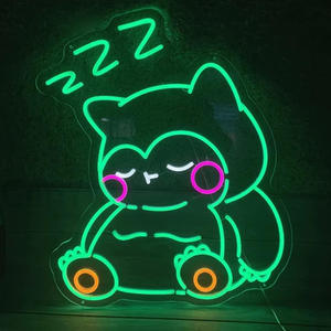 Drop Shipping Free Design Cartoon Neon Sign Custom Led Neon Light For Party Game Girl's room Home Decor - Product Image 2