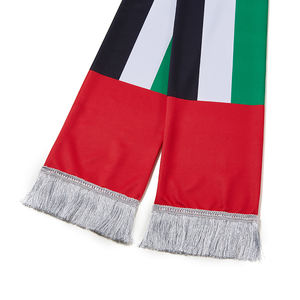 उए राष्ट्रीय दिवस प्रचार सबलिमिनेशन कस्टम स्कार्फ डिजिटल प्रिंटिंग पॉलिएस्टर राष्ट्रीय ध्वज स्कार्फ - Product Image 3