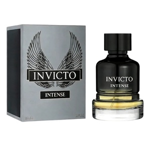 <span class=keywords><strong>Parfum</strong></span> arabe Invicto de haute qualité en gros, 100 ml, pour hommes, écologique, frais, boisé, épicé, longue tenue, EDP - Product Image 1