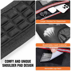 Chaleco Táctico Personalizado al por Mayor, de Poliéster Resistente, con Peso Ajustable, para Entrenamiento de Fuerza y Fitness - Product Image 2