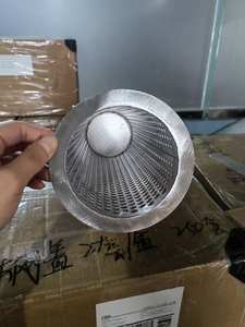 Hersteller von mikro porösen Zylindern liefert Filter patronen aus perforiertem Edelstahl mit kreisförmigem Netz - Product Image 6