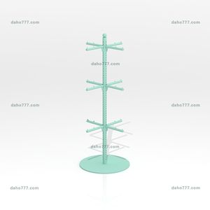 Présentoir à vêtements étagère ronde personnalisée accepter étagère en métal - Product Image 4