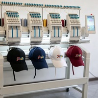 Machine à broder industrielle de qualité professionnelle, machine à broder des casquettes pour la broderie de logos personnalisés