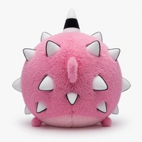 OEM ODM Grand coussin en peluche licorne rose Kawaii à picots, coussin de câlin doux et géant en coton bien rembourré, animal en peluche personnalisé