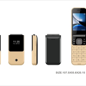 โทรศัพท์ฝาพับ C209 หน้าจอหลัก 2.8 นิ้ว แบตเตอรี่ความจุสูง รองรับซิมคู่ สแตนด์บายคู่ วิทยุ FM กล้อง 0.08MP ปรับแต่งจากโรงงาน - Product Image 4