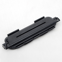 Kotak Pelindung Sambungan Kabel Drop FTTH Tahan Air 1 in 1 Out Fiber Optic Joint Closure Sleeve Case
