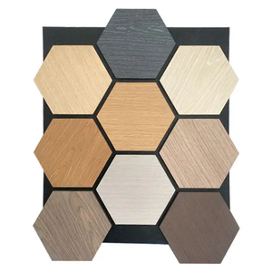 Miglior prezzo pannello acustico fonoassorbente <span class=keywords><strong>pannelli</strong></span> a parete per uso interno nuovo Design esagonale decorativi <span class=keywords><strong>pannelli</strong></span> a parete acustica - Product Image 2