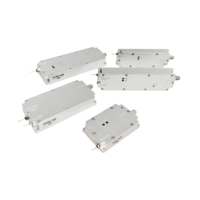 Amplificador de RF con Fuente VCO Personalizable de GaN, 100 MHz - 7 GHz, 50w-100w-200w, Alta Ganancia, Anti-Drones