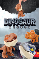 Juguetes Sorpresa de Dinosaurios Mordedores de Dedos, de Plástico, Divertidos y Móviles, Venta al por Mayor de Fábrica, Recuerdos para Fiestas
