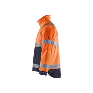 BLAKLADER - 482719775389XS Chaqueta de invierno Hi-Vis Naranja/Azul marino-EAN 7330509286449 ROPA DE TRABAJO DE LA HI-VIS - Product Image 4