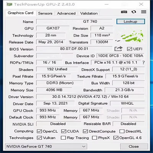 <span class=keywords><strong>GT</strong></span> 740 730 <span class=keywords><strong>DDR3</strong></span> <span class=keywords><strong>2GB</strong></span> 4GB ประสิทธิภาพสูงประสิทธิภาพต่ำ, กราฟิกการ์ดวิดีโอคอมพิวเตอร์ GPU - Product Image 5