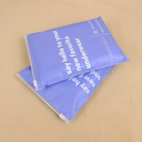Sacs à fermeture éclair avec logo imprimé personnalisé plastique PVC & PE biodégradable 30x40 pour vêtements impression offset pour l'expédition