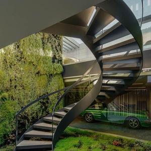 Grand <span class=keywords><strong>escalier</strong></span> en colimaçon pour les maisons de luxe à plafonds hauts - Product Image 2