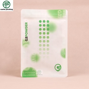 Sachets personnalisés imprimés en héliogravure, recyclables, en Mylar, pour emballage de thé/café/moka/barres énergétiques, aliments en conserve, poudre, scellés sur 3 côtés - Product Image 1