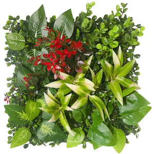 Offre Spéciale de S-021 1x1m 3D haute visibilité <span class=keywords><strong>plante</strong></span> artificielle 1x1m 3D en plastique artificiel vert herbe mur haute <span class=keywords><strong>plante</strong></span> artificielle - Product Image 6