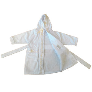 Accappatoio in tessuto beige - Product Image 1