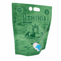 Pochettes verticales de 3L à 20L avec valve papillon et logo, en PET/AL/PE/Nylon, emballage en boîte pour boissons, vin, jus