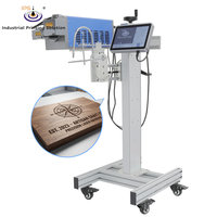 Máquina de Codificación Láser de CO2 IPS-LC30 F MG de 30W para Cajas de Cartón, Botellas de PET, Vidrio, Papel, Plástico, Madera y Embalajes