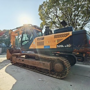 รถขุดไฮดรอลิกมือสอง Hyundai 520 9VS สภาพ 90% สีเดิมจากโรงงาน ใช้ในงานก่อสร้าง ขาย - Product Image 4