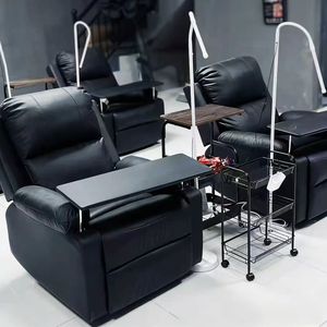 Sillón de Manicura, Sofá para Clientes, Sillón Eléctrico para Terapia de Pies, Belleza de Pies, Belleza de Pestañas, Sillón Recliner - Product Image 3