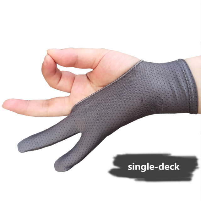 Two Fingers Anti-Touch Sketching Gloves for iPad Sports & Entertainment Artist Drawing & Painting Graphics iPad Tablet Gloves