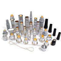 Connecteur industriel aérien étanche OURCONN FGG.1K.302.CLAD52Z FGG 1K 13mm Push-Pull autobloquant (prise et fiche)