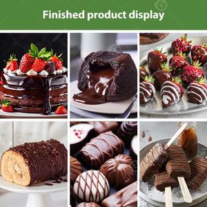 Choclatey Chocolate Bar Mould Small 8kg Manual Mini Dipping Temper Enrobe Make Melting Molds Wheel <b>Machine</b> - Product Image 6