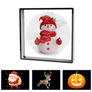 SANNAN 2025 <strong>Newest</strong> 3D Holographic Display Fan High Brightness Low Power Consumption for Store - Product Image 3