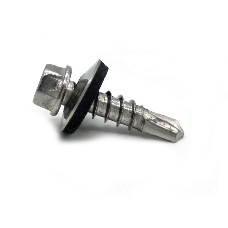 Hex Head EPDM Bonded Washer Self Drilling Screw 5