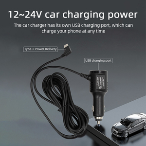 360 xoay DVR không dây Carplay màn hình di động Bảng điều khiển gắn kết đảo ngược hình ảnh lái xe ghi phổ phù hợp với máy nghe nhạc Pnd - Product Image 6