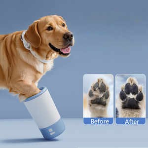Pulitore <span class=keywords><strong>per</strong></span> Zampe di Cane Portatile, Tazza Lavazampe Automatica <span class=keywords><strong>per</strong></span> <span class=keywords><strong>Cani</strong></span> di Taglia Media/Grande, Materiale ABS, <span class=keywords><strong>per</strong></span> Bagno - Product Image 1