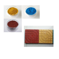 Poudre de pigment en oxyde de fer, pour ciment, carreaux de brique, revêtement de peinture