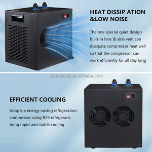 Refroidisseur d'eau pour aquarium de 330 W, 100 L, écologique, réservoir à poissons, pièces en plastique et en titane durables, système de réfrigération à économie d'énergie - Product Image 3