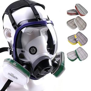 Masque de sécurité industriel intégral CF02 avec <span class=keywords><strong>filtre</strong></span> à gaz K1 pour la peinture, protection <span class=keywords><strong>chimique</strong></span>, lavable, contre la poussière et les gaz nocifs - Product Image 4