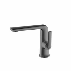 Hiện đại nhà phòng tắm đơn-xử lý boong gắn gốm lưu vực vòi nóng lạnh Đồng hồ đo với Side LEVER của nhà sản xuất tốt nhất người bán - Product Image 4