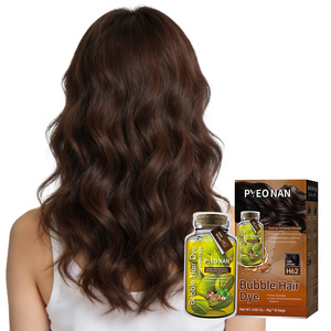 Tinte para el Cabello en Bolsa al por Mayor, Agente A/B, Coloración Semipermanente en Crema de Doble Componente, Aroma Refrescante a Frutas, Tinte Saludable para el Cabello - Product Image 2