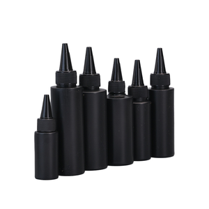 Bouteilles cylindriques en HDPE avec bouchon à vis pour huile capillaire, encre de tatouage, fluide correcteur, colle à paillettes, fluide de masquage pour aquarelle (Petit format) - Product Image 1